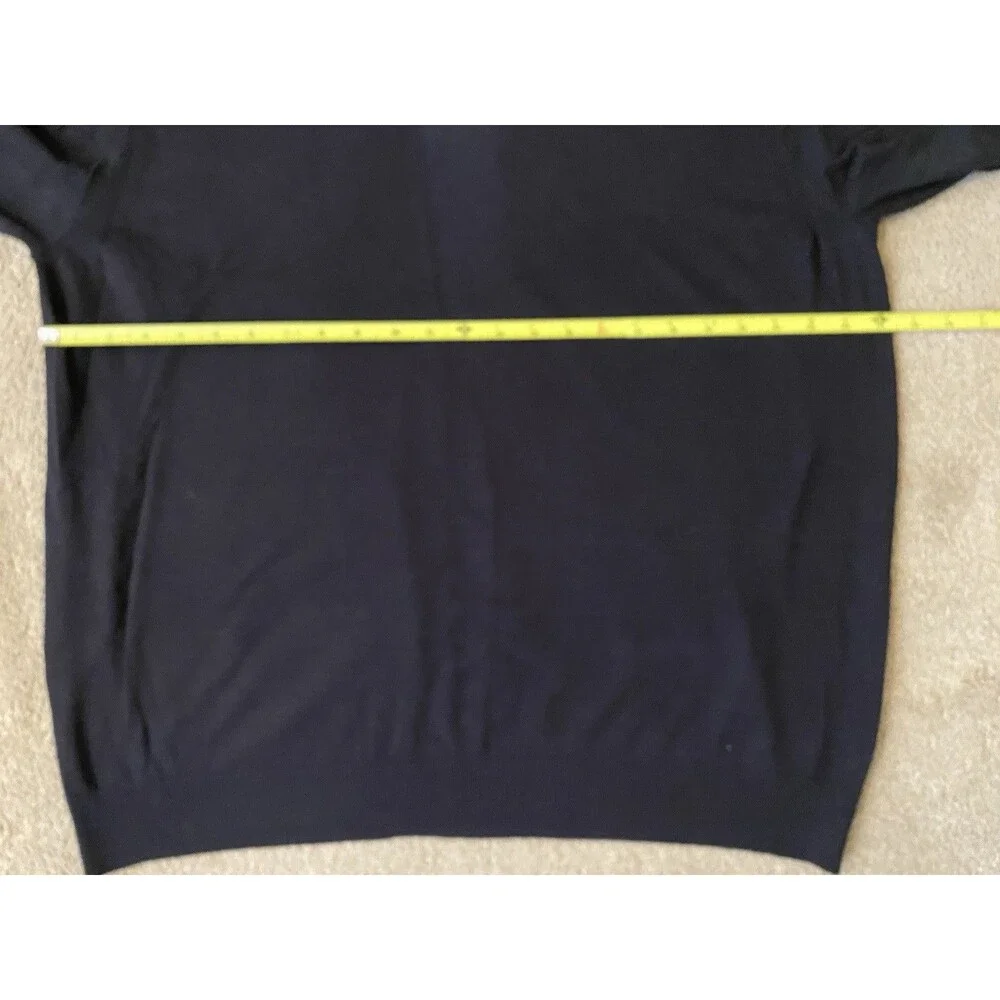 NWT Free Assembly Men's Everyday Crewneck Sweater Knit Pullover Size 2XL Black